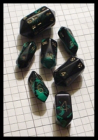 Dice : Dice - Dice Sets - Crystal Caste Oblivian Crystals - Green - Gen Con Aug 2012